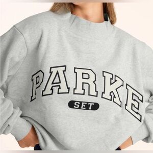 Parke X Set Orca Crewneck Sweatshirt L\XL
